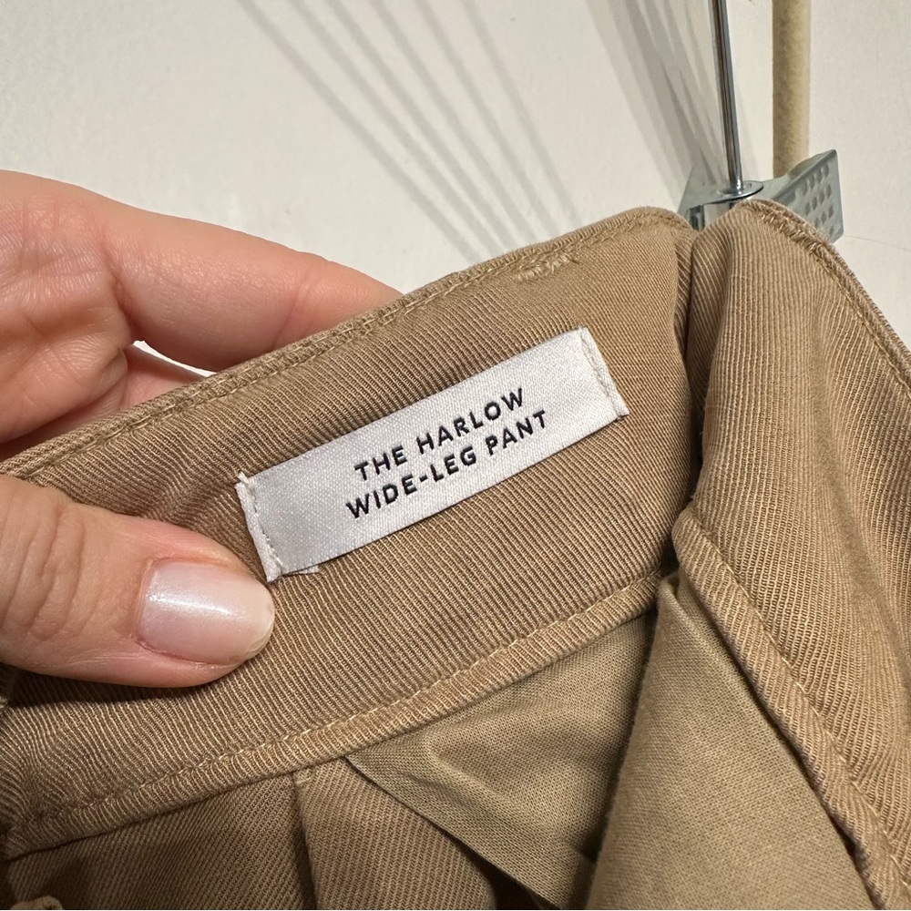 Madewell The Harlow Wide Leg Pant Acorn 2 Petite - Picture 8 of 11